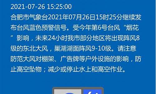 合肥市今天天气预报按小时预报_合肥今日天气预警