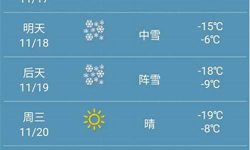 黑龙江一周天气预报_黑龙江一周天气预报7天查询