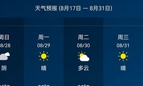 天气预报查询一个月_新强天气预报查询一个月