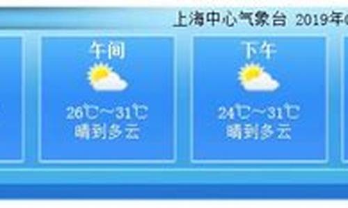 上海明天的天气预报情况_上海明天的天气预报情况如何