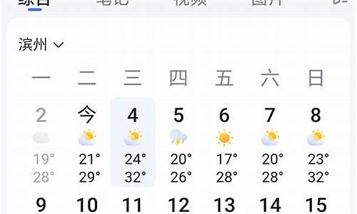 滨州天气预报40天准确一览表_滨州天气预报40天